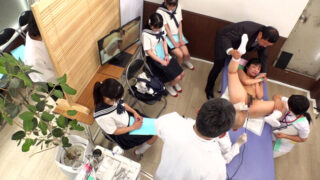 羞恥！新入生春の発育身体測定＆健康診断～海野いく編～ 海野いくら 快楽堕ち！