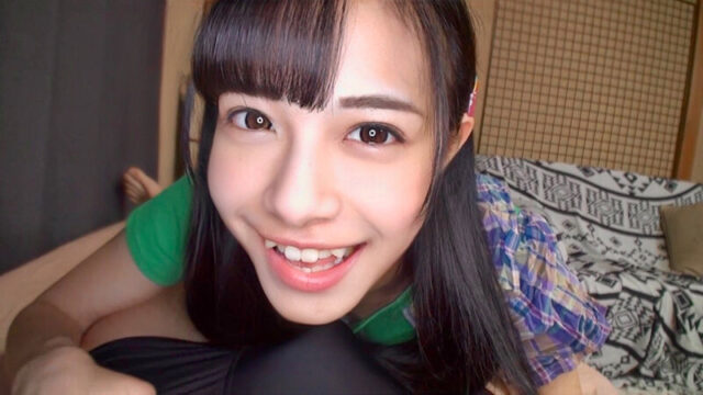 合法！？八重歯の笑顔が可愛い美少女からえっちな猛アプローチ！小さなキツまんみちみち生中主観えっち！ 花乃はるひ 快楽堕ち！
